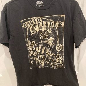 Darth Vader Charcoal Tshirt SZ XL (Star Wars)